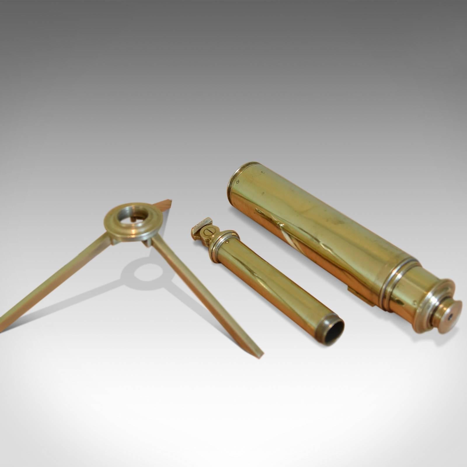 Rare Miniature Dollond Antique Telescope, Refracting Achromatic, 18th Century 1