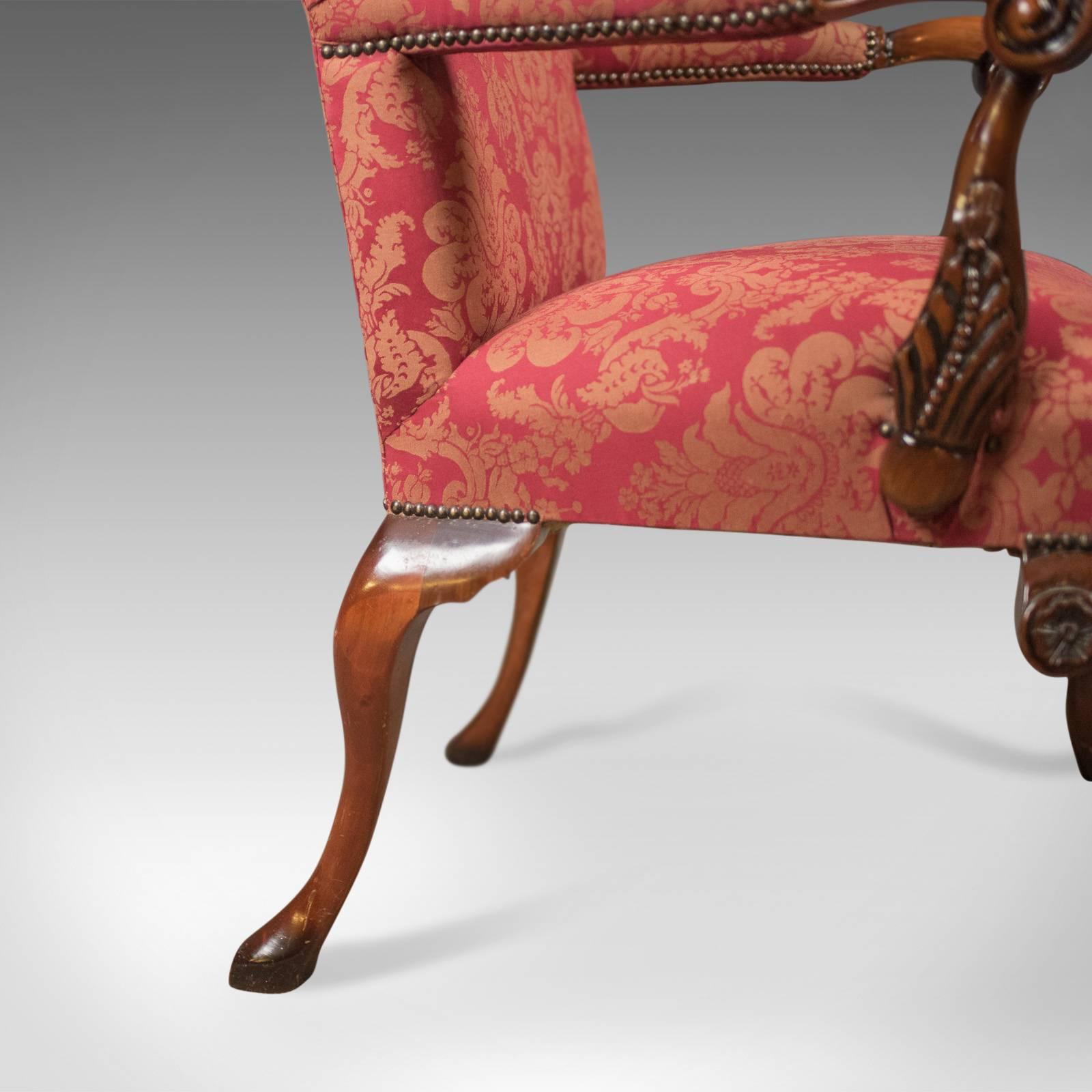 Set of Ten Upholstered Dining Chairs in Early 18th Century Manner, 20th Century 3