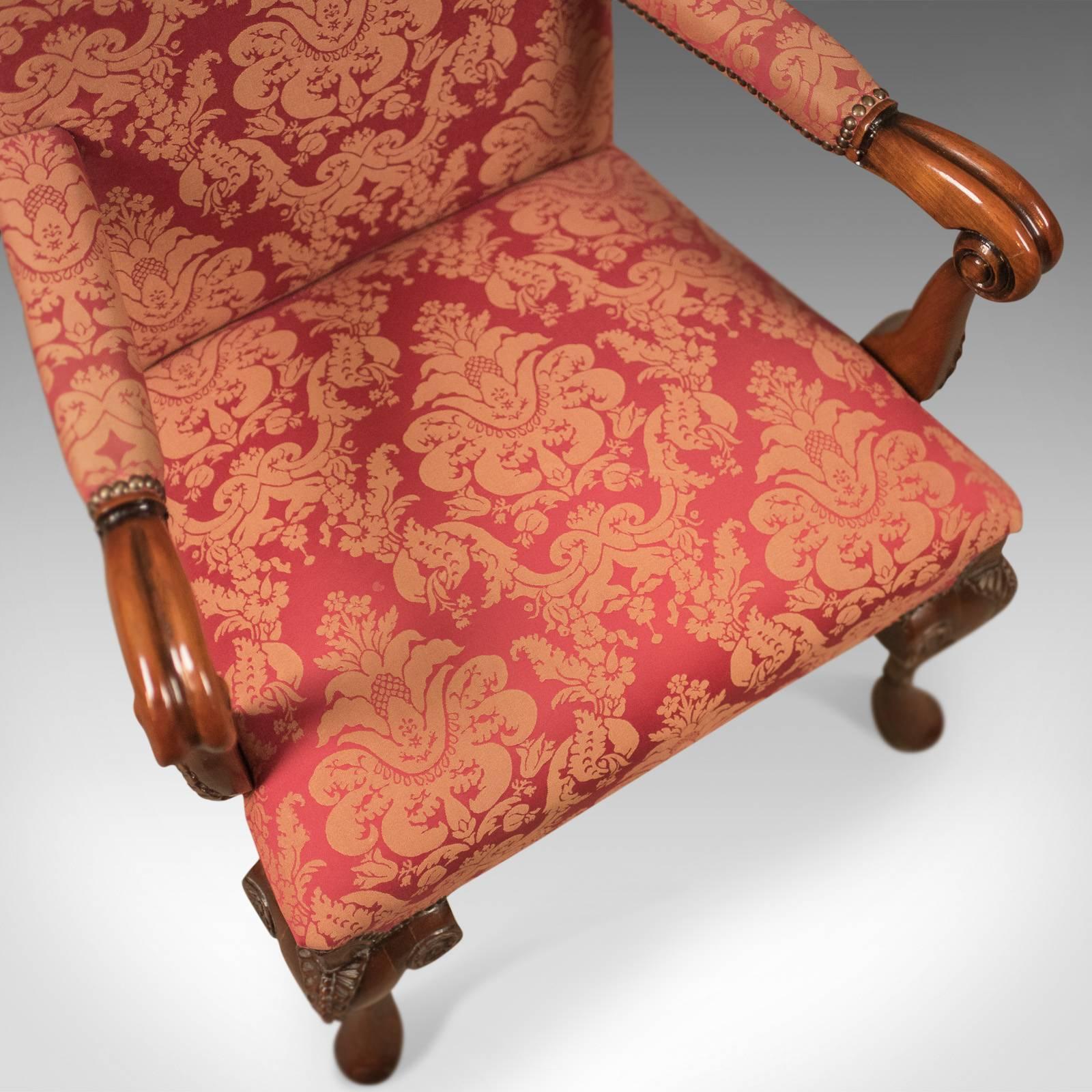 Set of Ten Upholstered Dining Chairs in Early 18th Century Manner, 20th Century 1