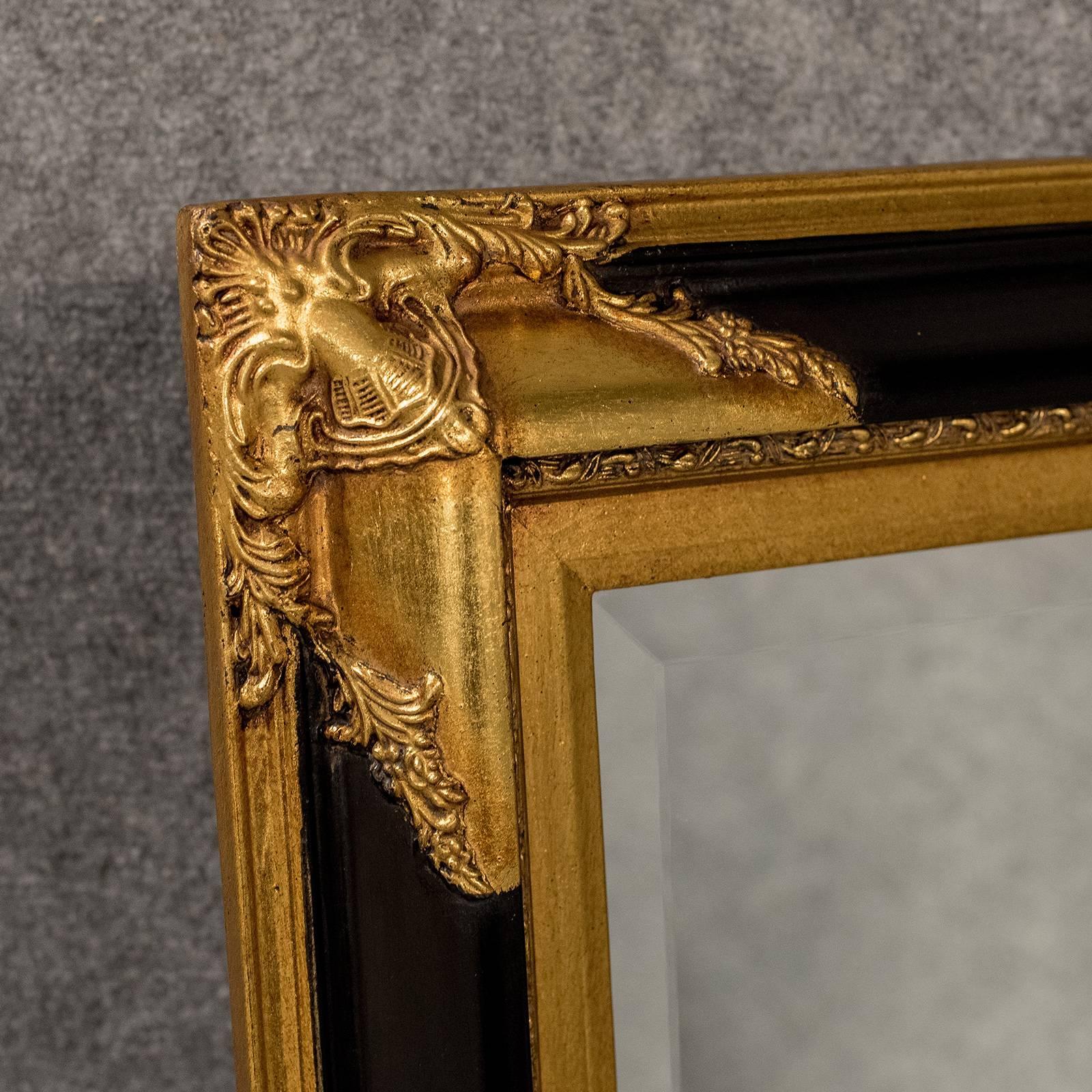 Bevelled Quality Antique Style Wall Mirror Overmantle Gilt Ornate Frame 1