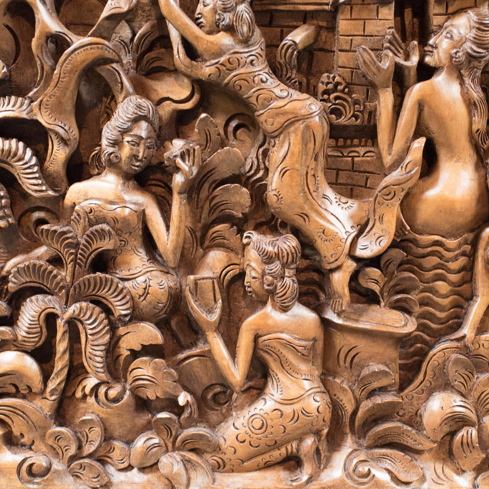 balinese wood panels