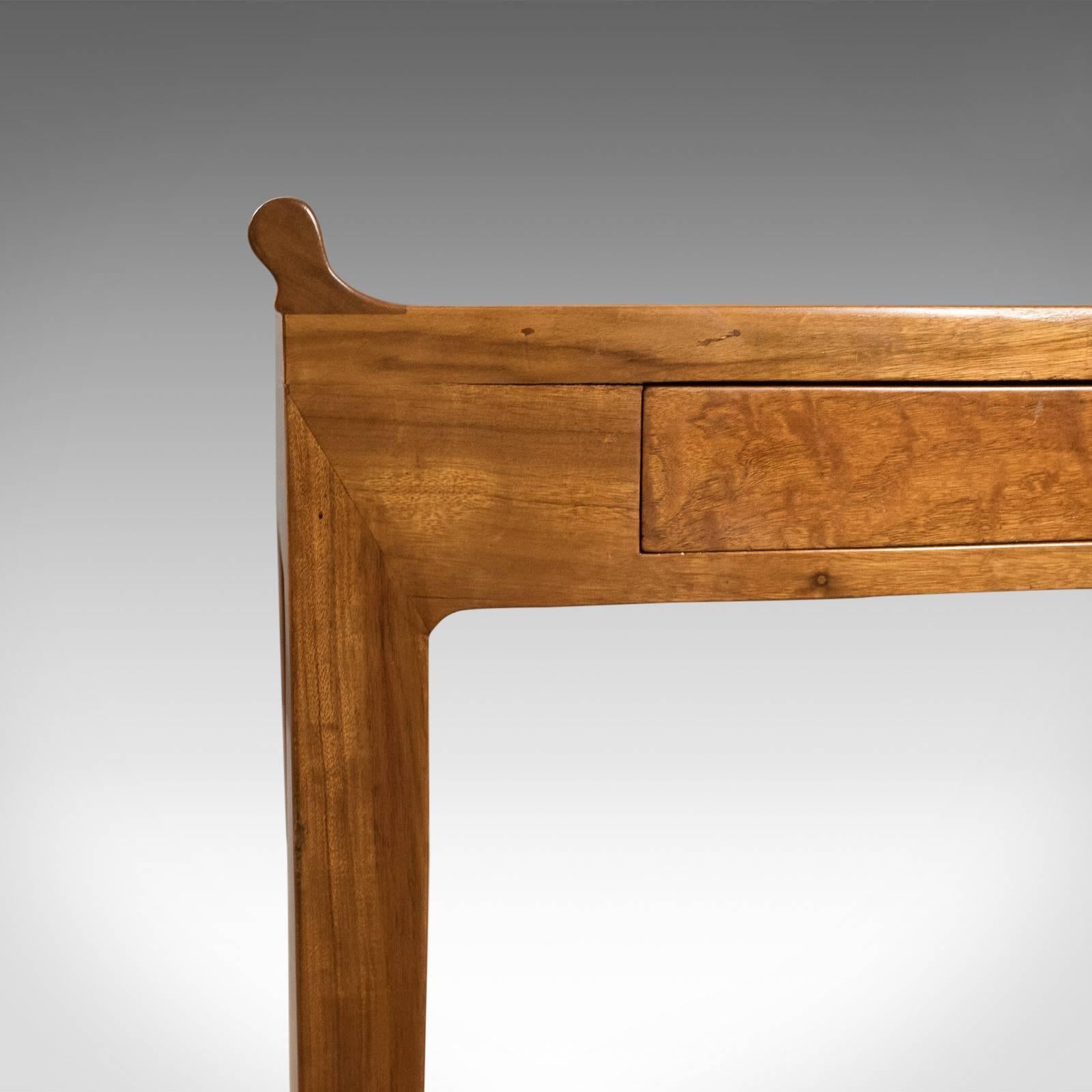 Midcentury Hall Console Table, Oriental Alter Table in Cherry 1