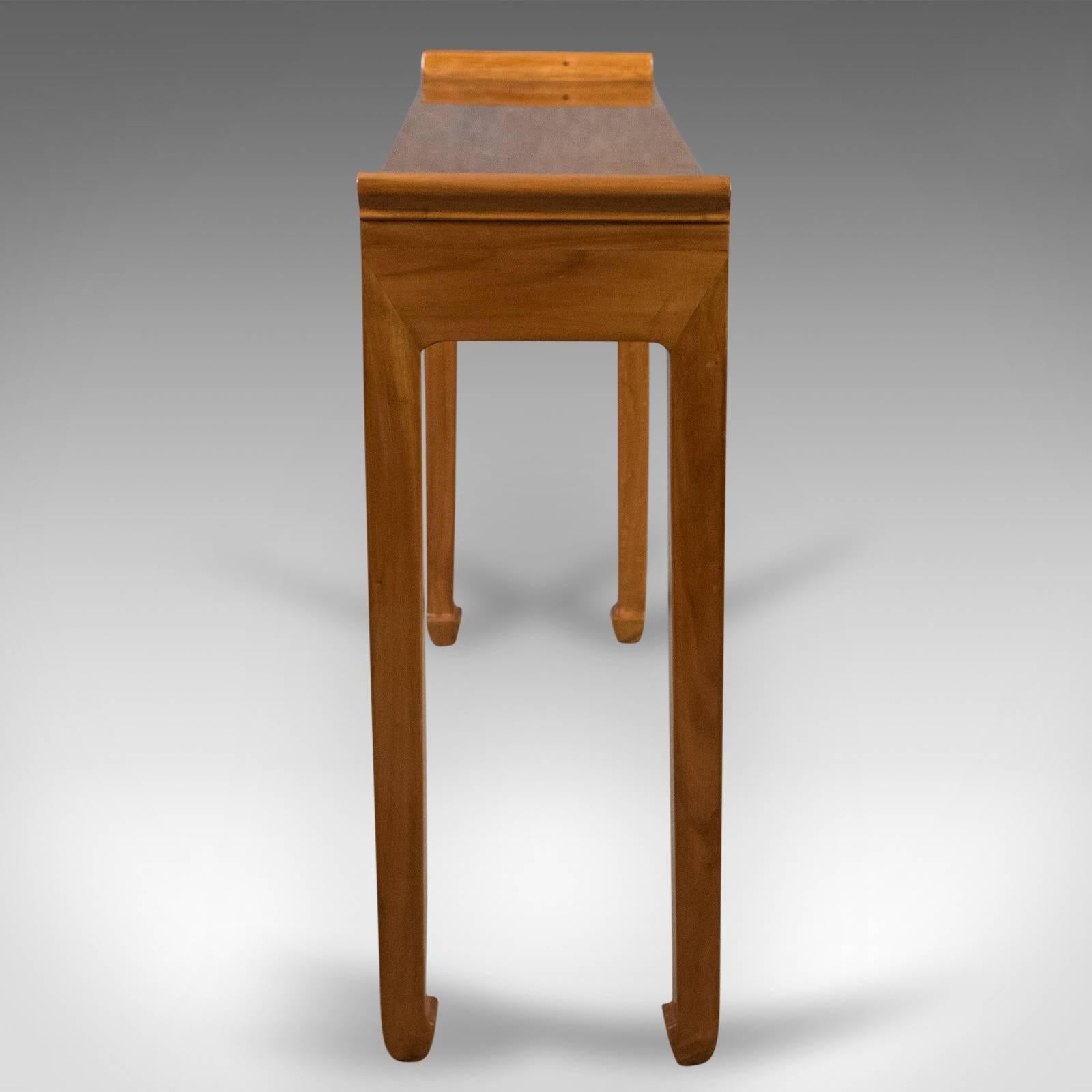 mid century hall table