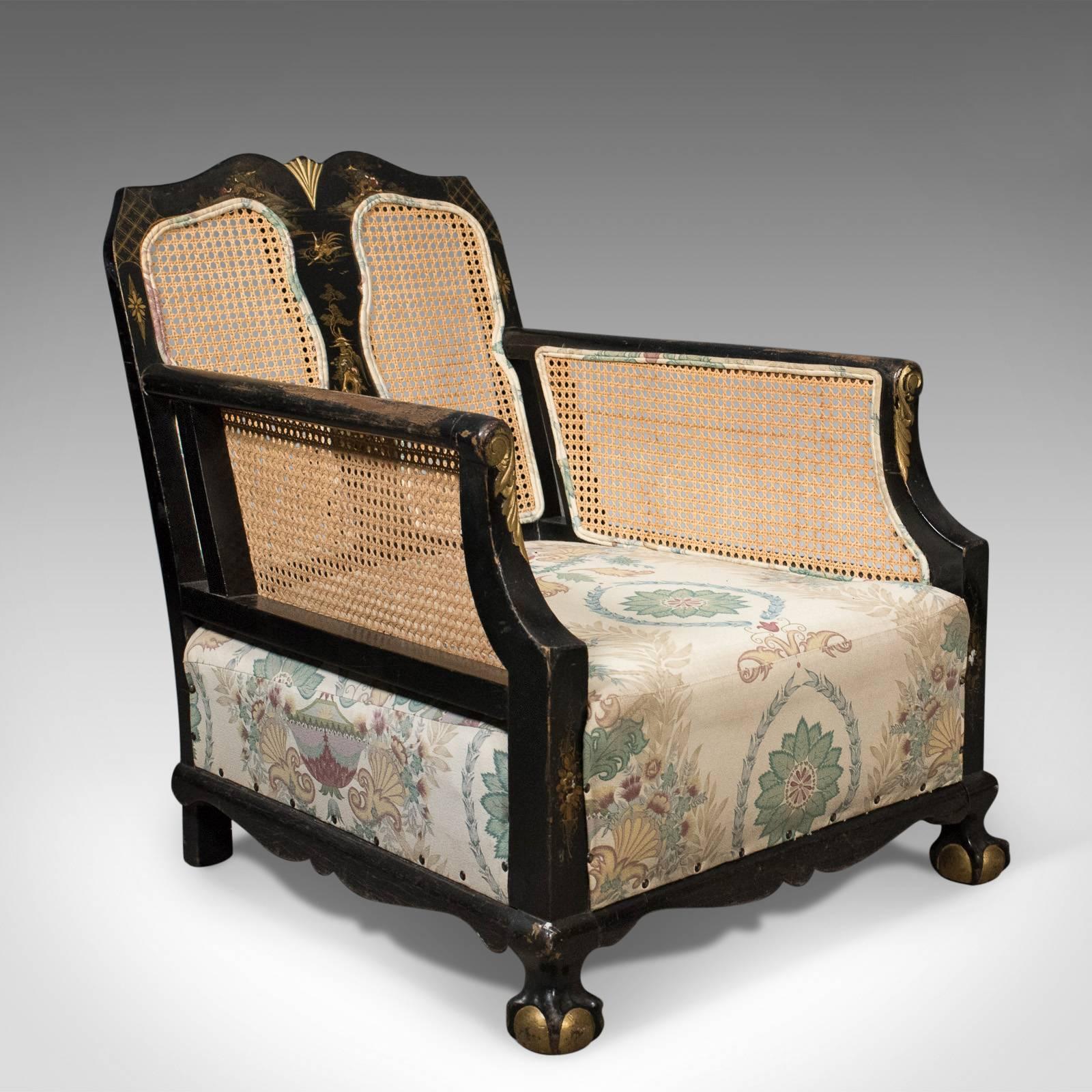 Aesthetic Movement Antique Conservatory Suite, Chinoiserie Bergere, circa 1890 1