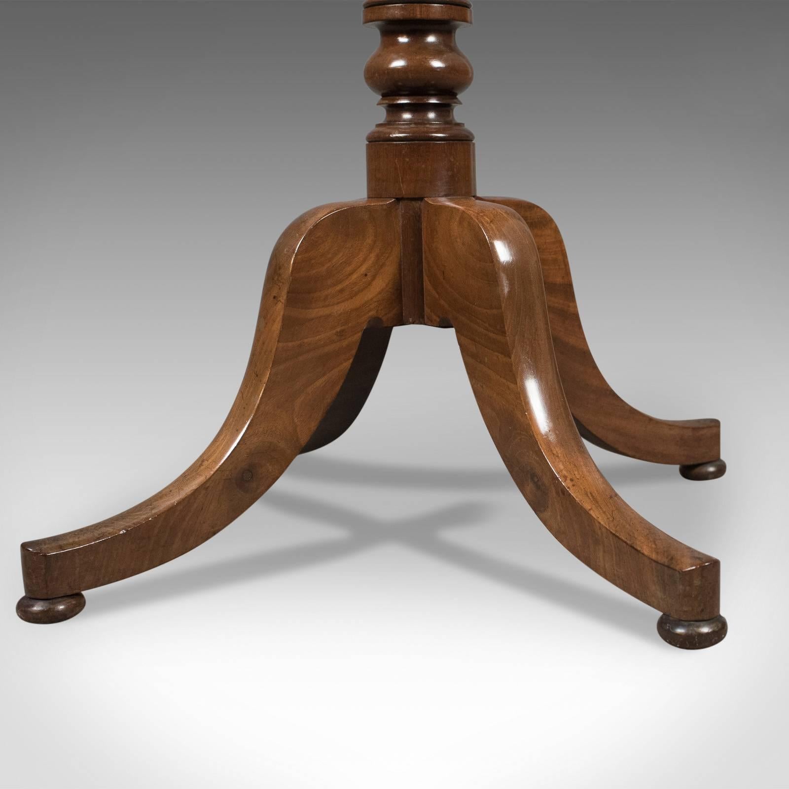 20th Century Antique Wine Table, Mahogany, Victorian, English, Side, circa 1900