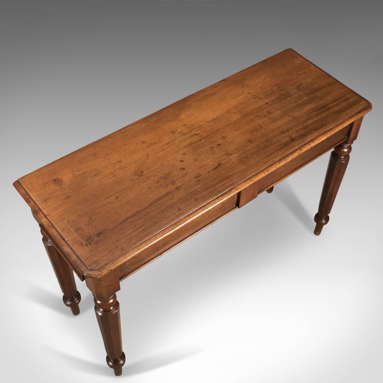 Antique Console Table, English, Mahogany, Regency, circa 1820 1