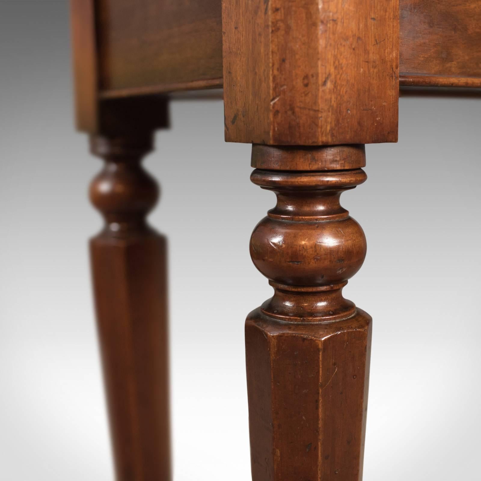 Antique Console Table, English, Mahogany, Regency, circa 1820 5