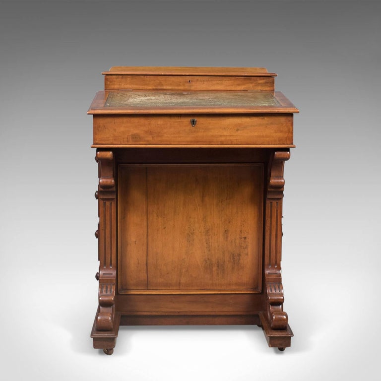 Antique Davenport English Victorian Writing Desk Gany Circa This Is An Antique Davenport English Victorian Writing Desk In Gany Dating To