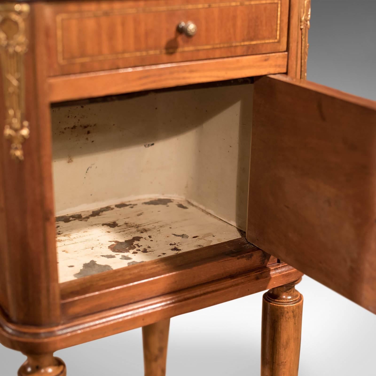 Antique Bedside Table, Mahogany Pot Cupboard, Nightstand, circa 1900 2