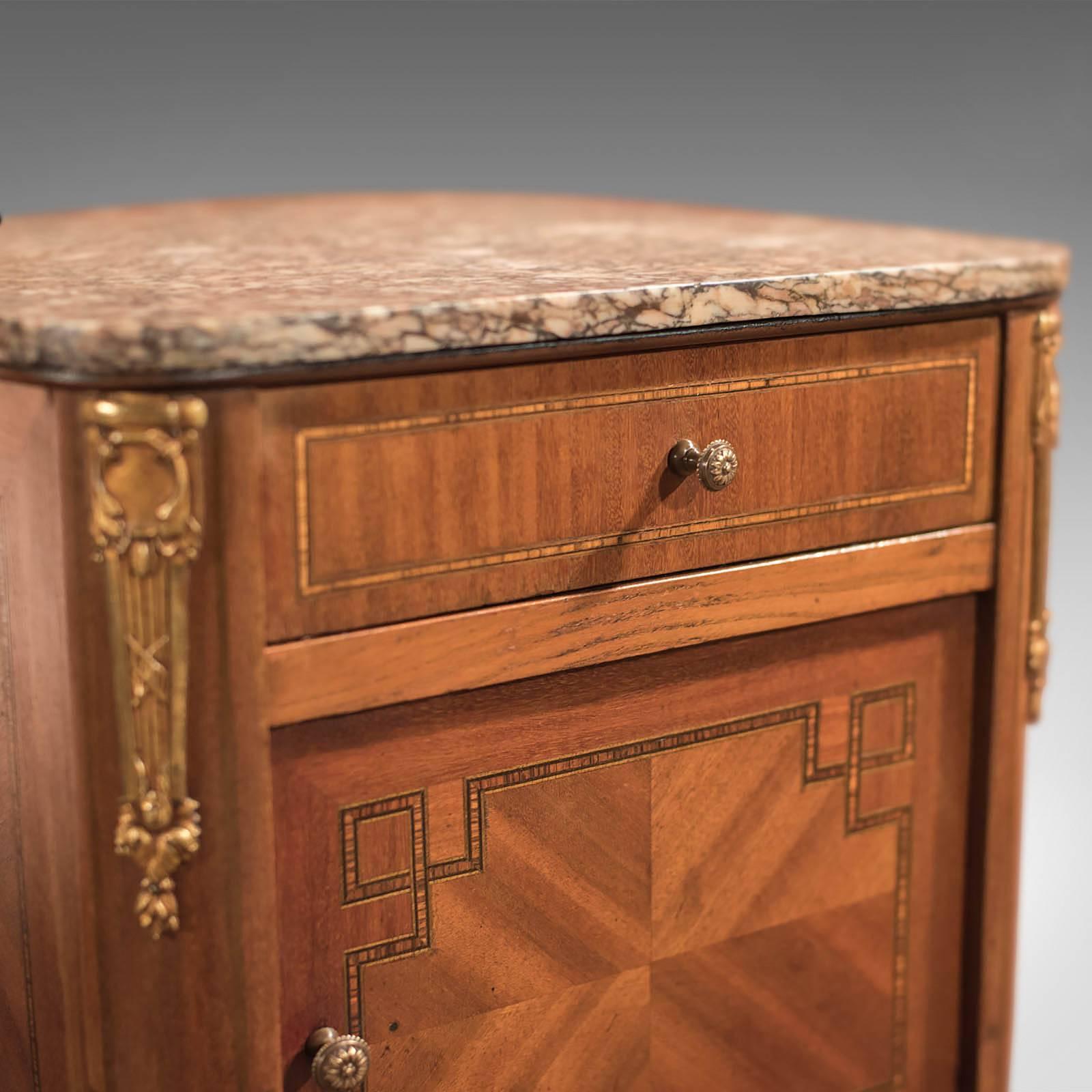 Antique Bedside Table, Mahogany Pot Cupboard, Nightstand, circa 1900 In Good Condition In Hele, Devon, GB