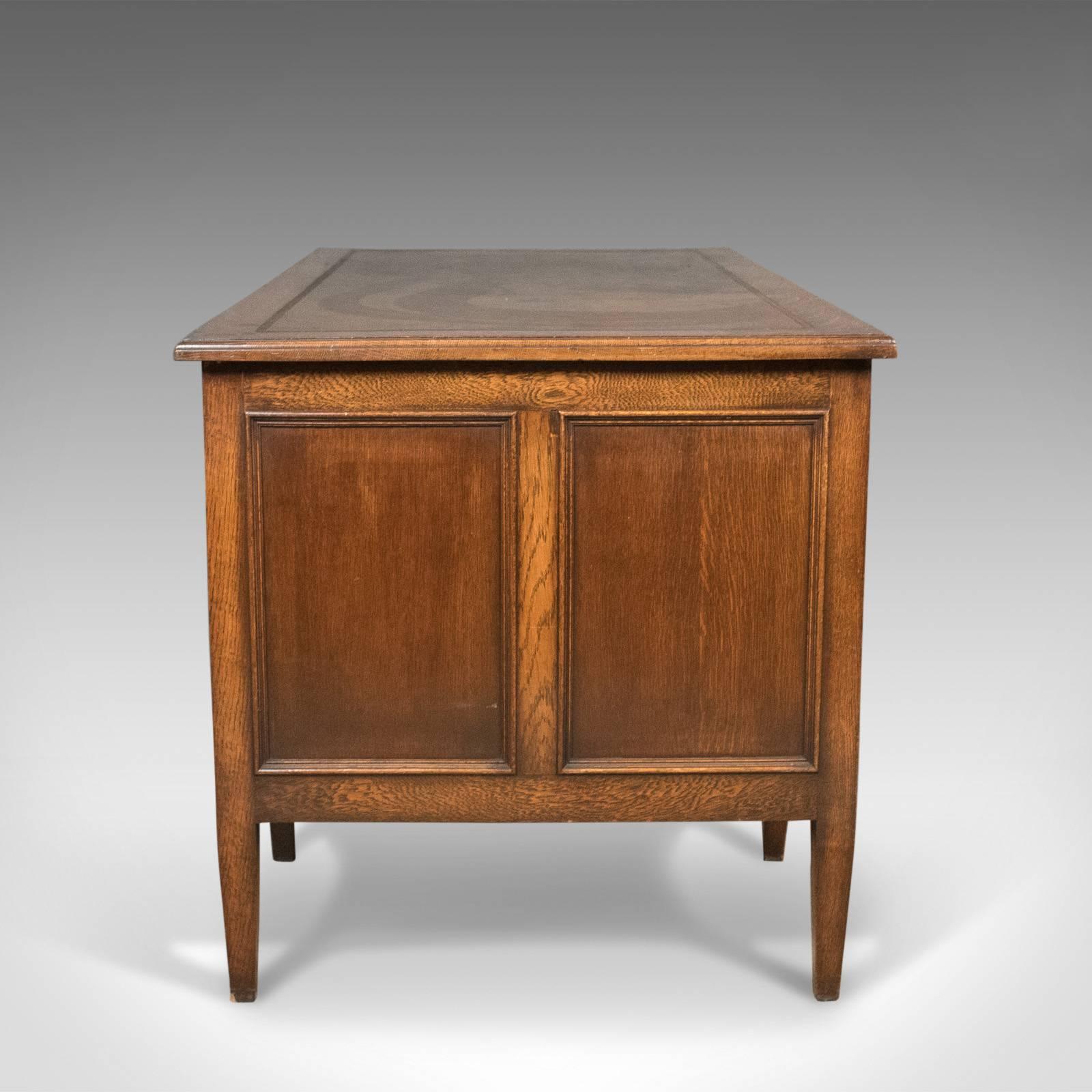 antique oak desk