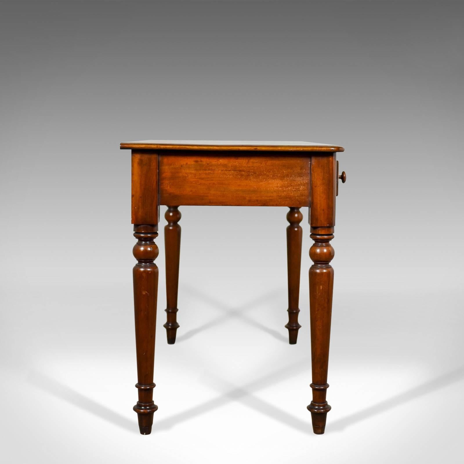 Victorian Antique Side Table, English, Mahogany, 19th Century, Circa 1860 