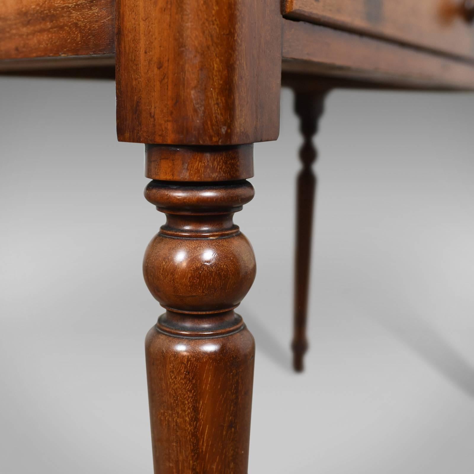 Antique Side Table, English, Mahogany, 19th Century, Circa 1860  6