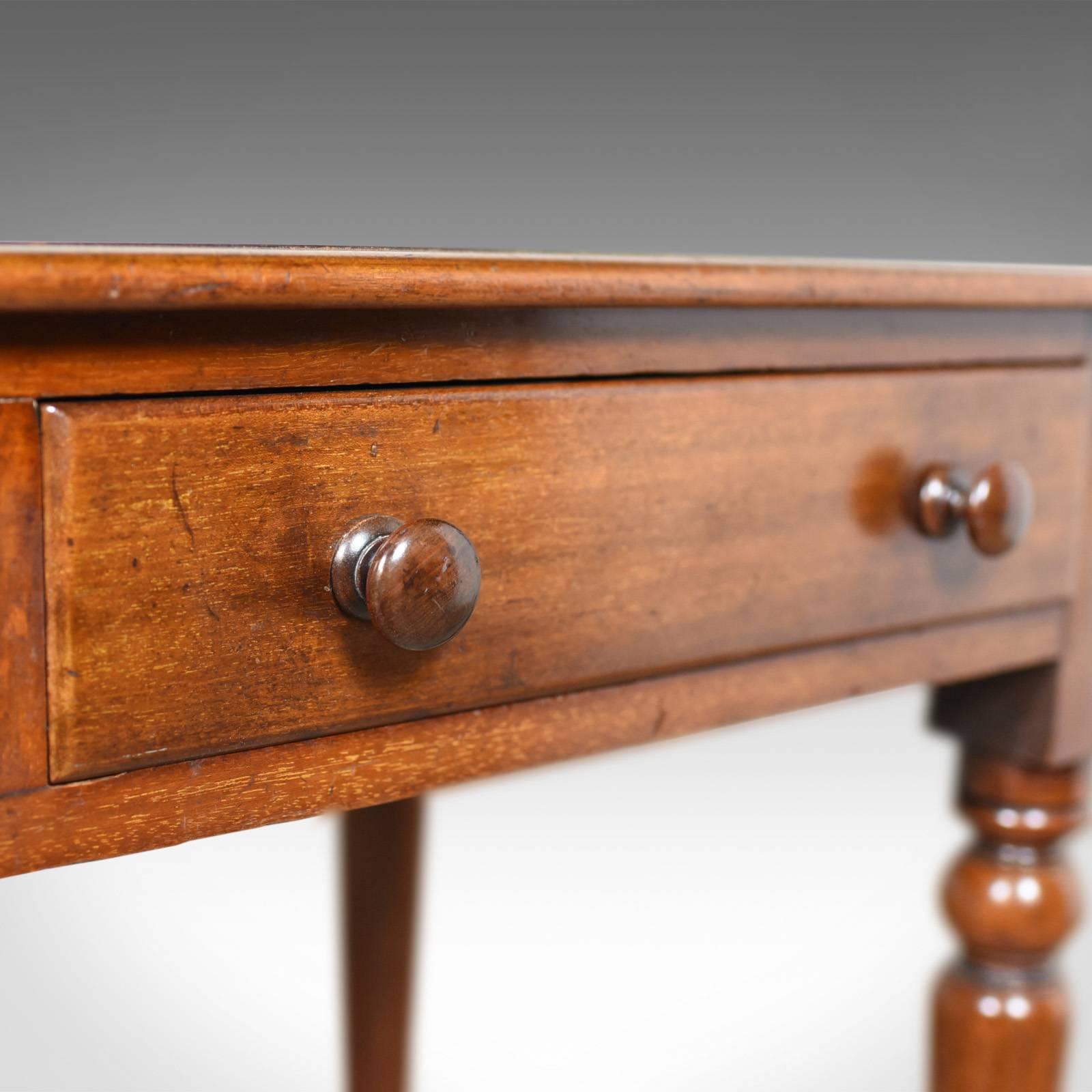 Antique Side Table, English, Mahogany, 19th Century, Circa 1860  3