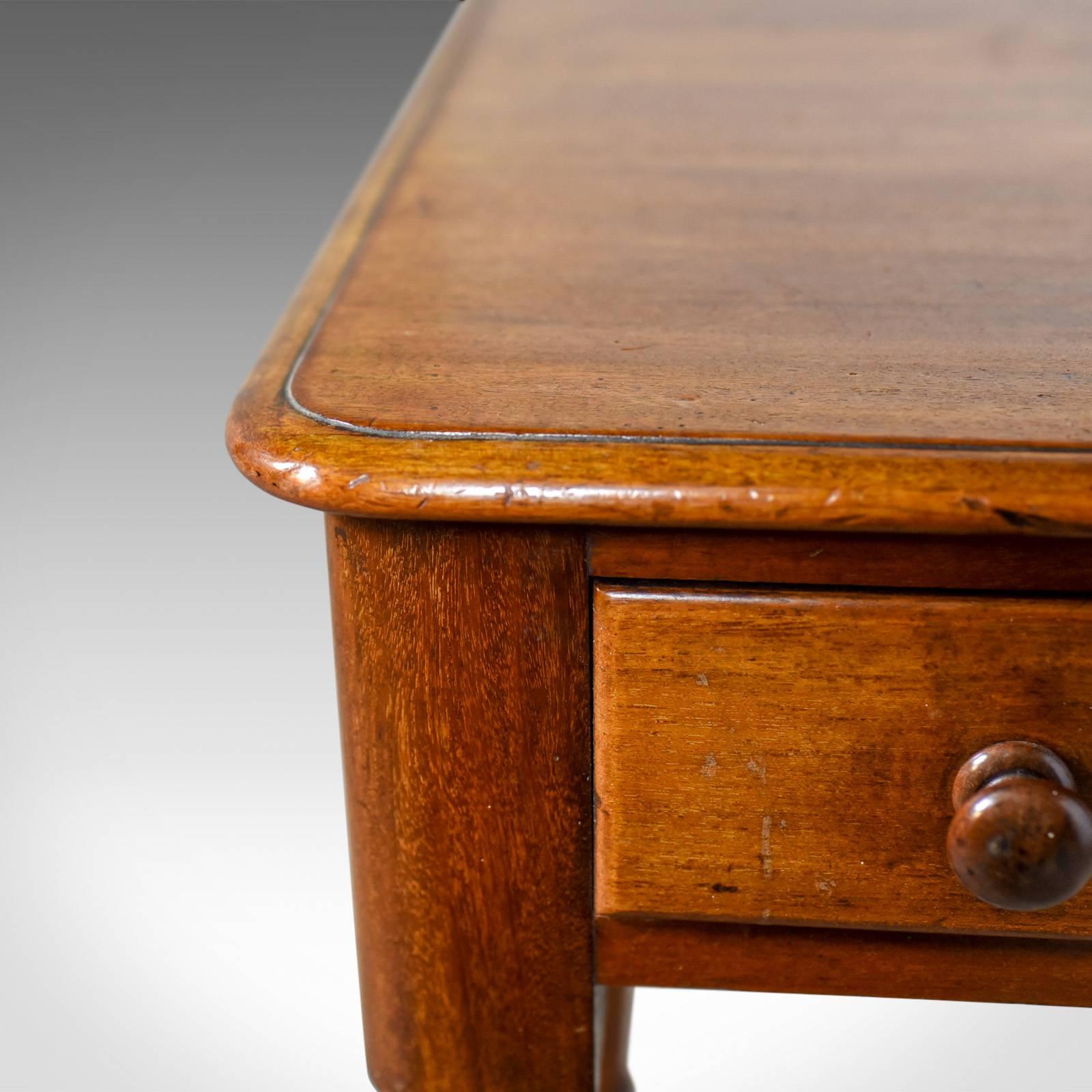 Antique Side Table, English, Mahogany, 19th Century, Circa 1860  1