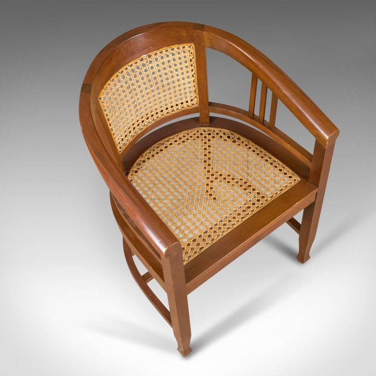 Set Of Four Elbow Chairs C20th Contemporary Tub Dining Cane Set Of Four Elbow Chairs C20th Contemporary Tub Dining Cane Bergere In