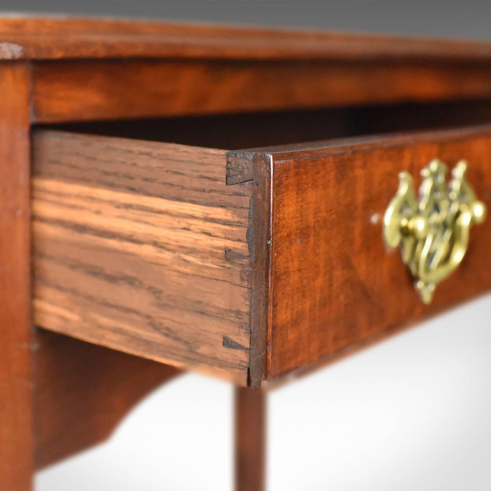 Antique Lowboy, Mahogany, Late Georgian, English Side Table, circa 1800 2