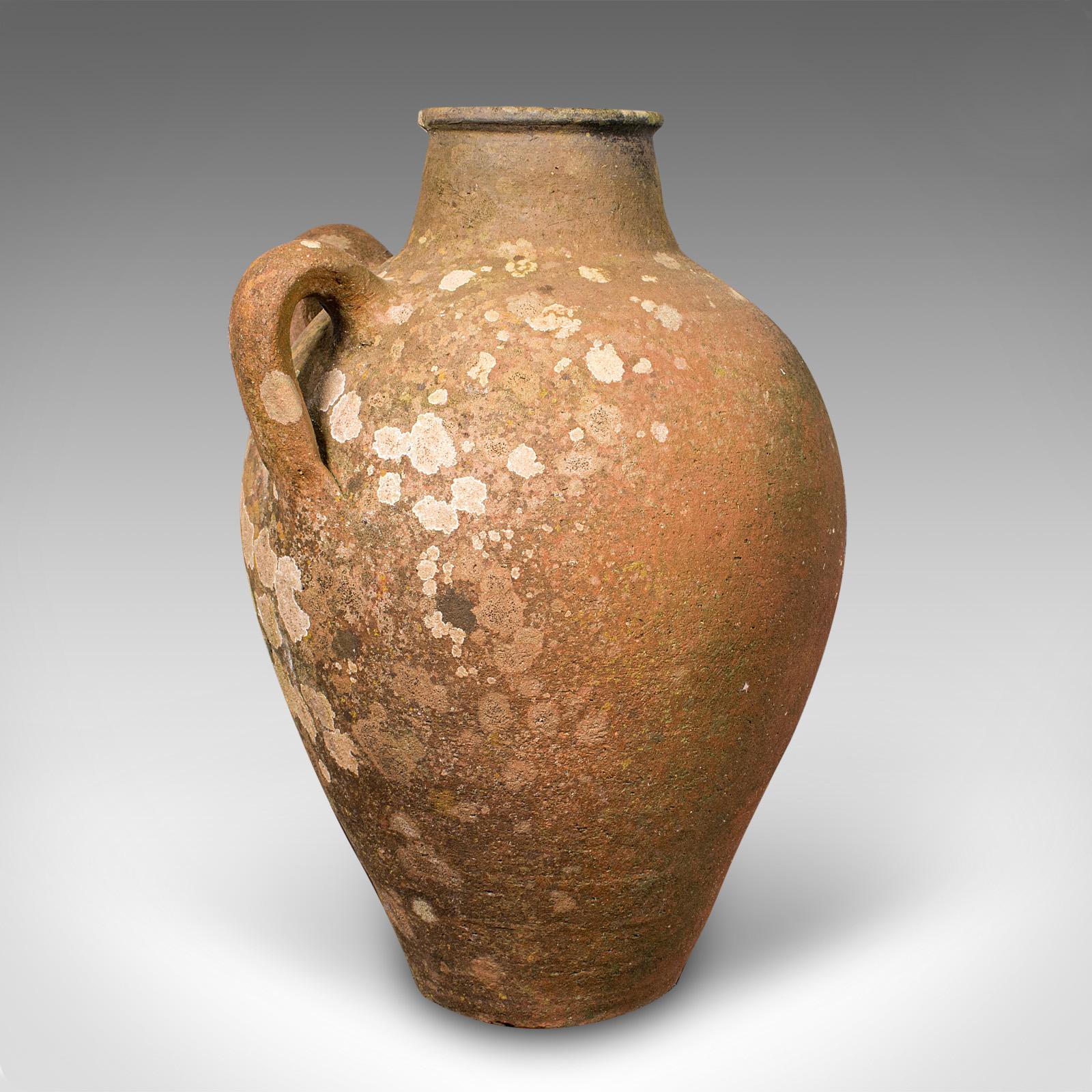 Romain classique Ancienne jardinière à olives, italienne, en terre cuite, jardinière, victorienne, C.C. 1900 en vente