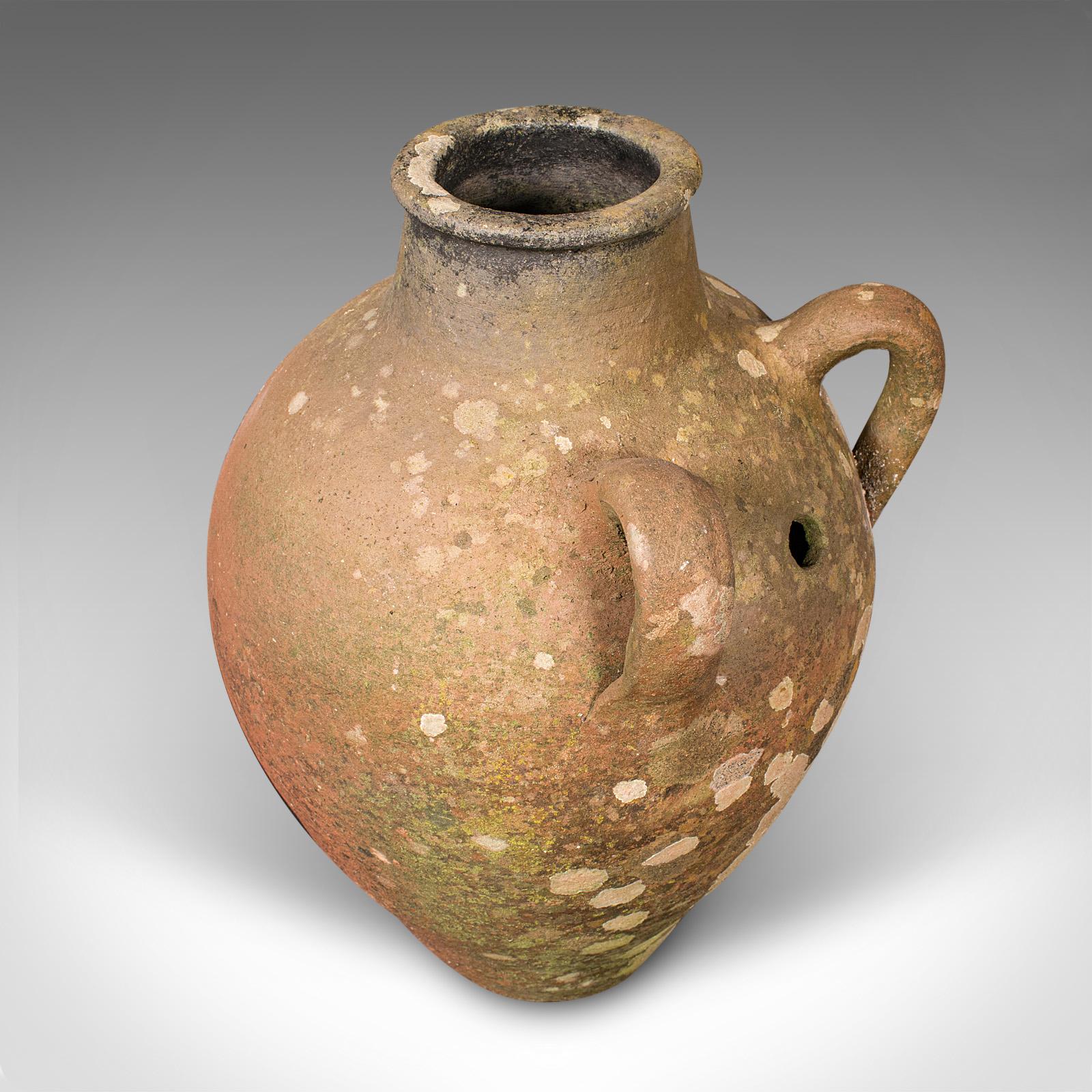 Terre cuite Ancienne jardinière à olives, italienne, en terre cuite, jardinière, victorienne, C.C. 1900 en vente