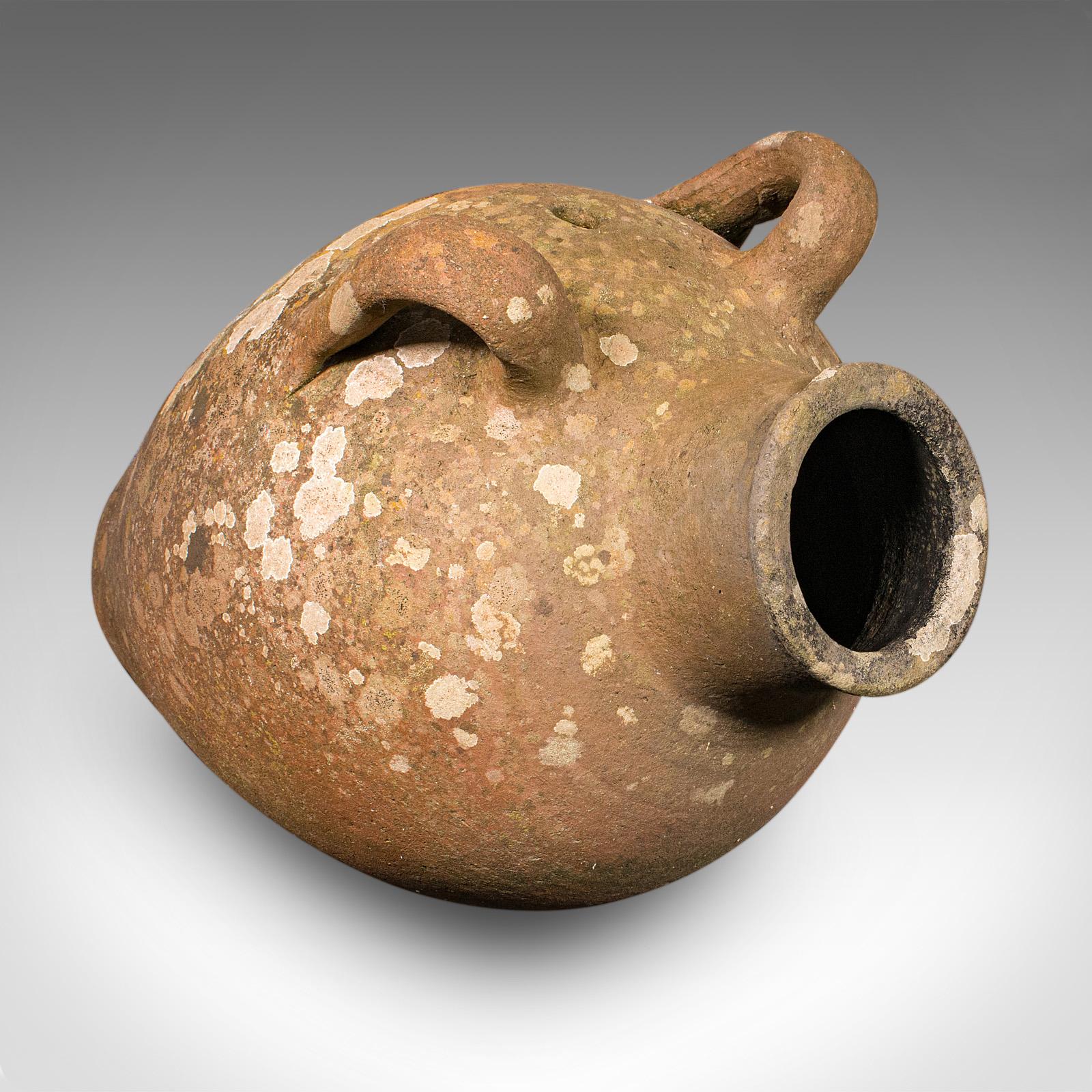 Ancienne jardinière à olives, italienne, en terre cuite, jardinière, victorienne, C.C. 1900 en vente 2