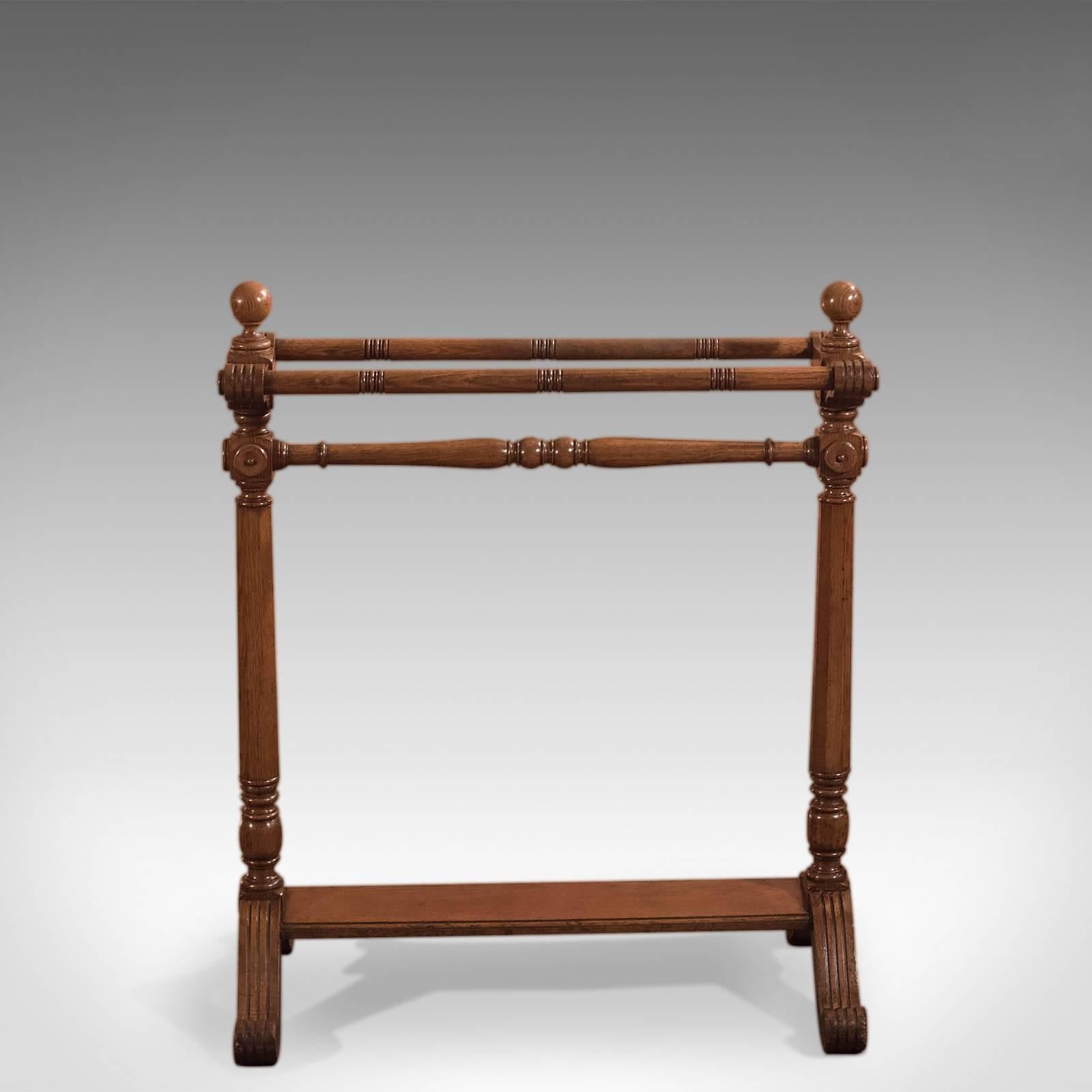 victorian towel stand