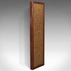 Antique Folding Screen, Victorian Walnut, circa 1870