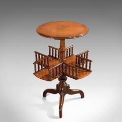 19th Century Victorian Wine Knitting Table, circa 1850