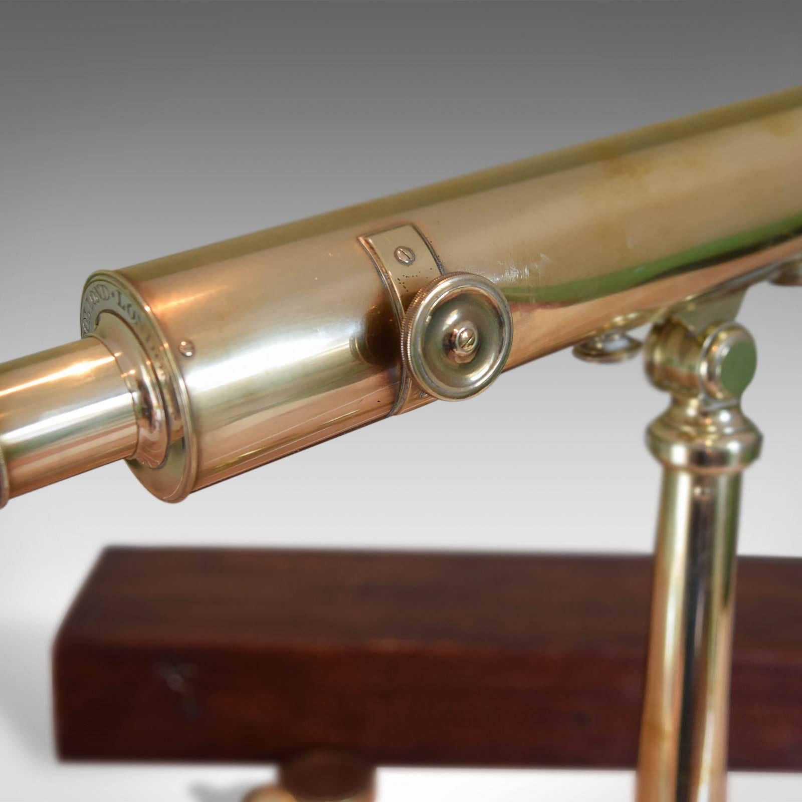 Antique Telescope, Dollond, Refracting Library Scope in Mahogany Case circa 1800 2