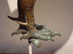 Molded and Gilt Copper Hamburg Rooster Weathervane