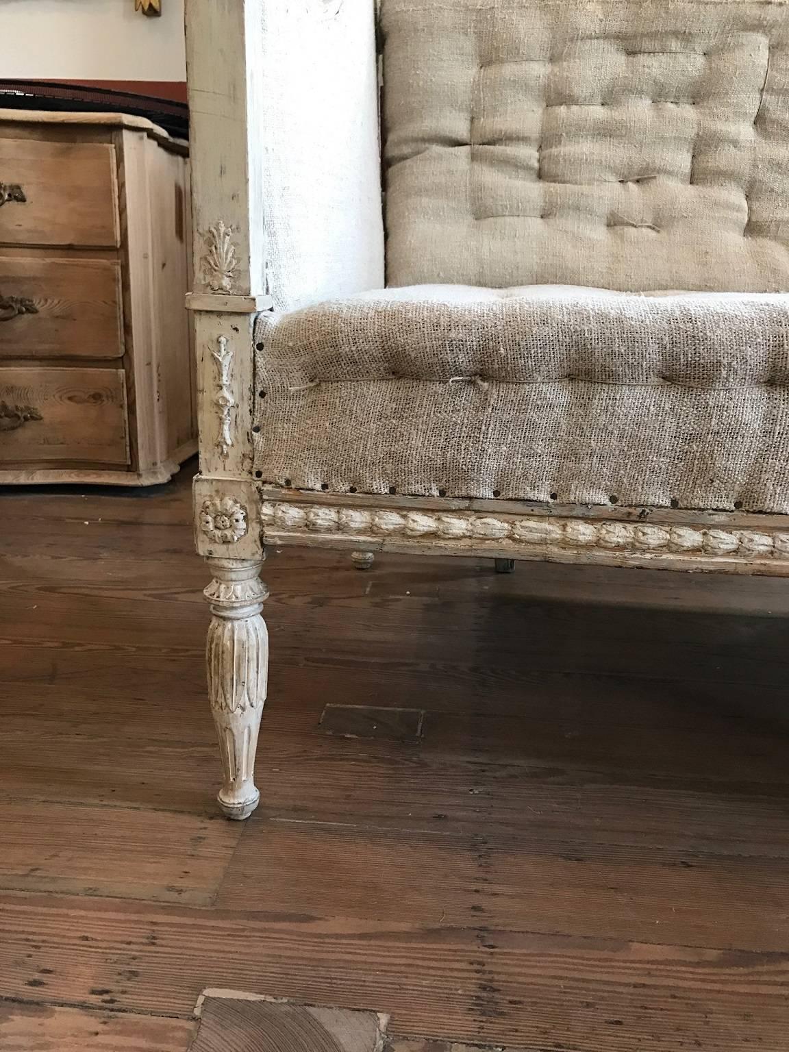 Swedish Gustavian Sofa In Good Condition In New Orleans, LA