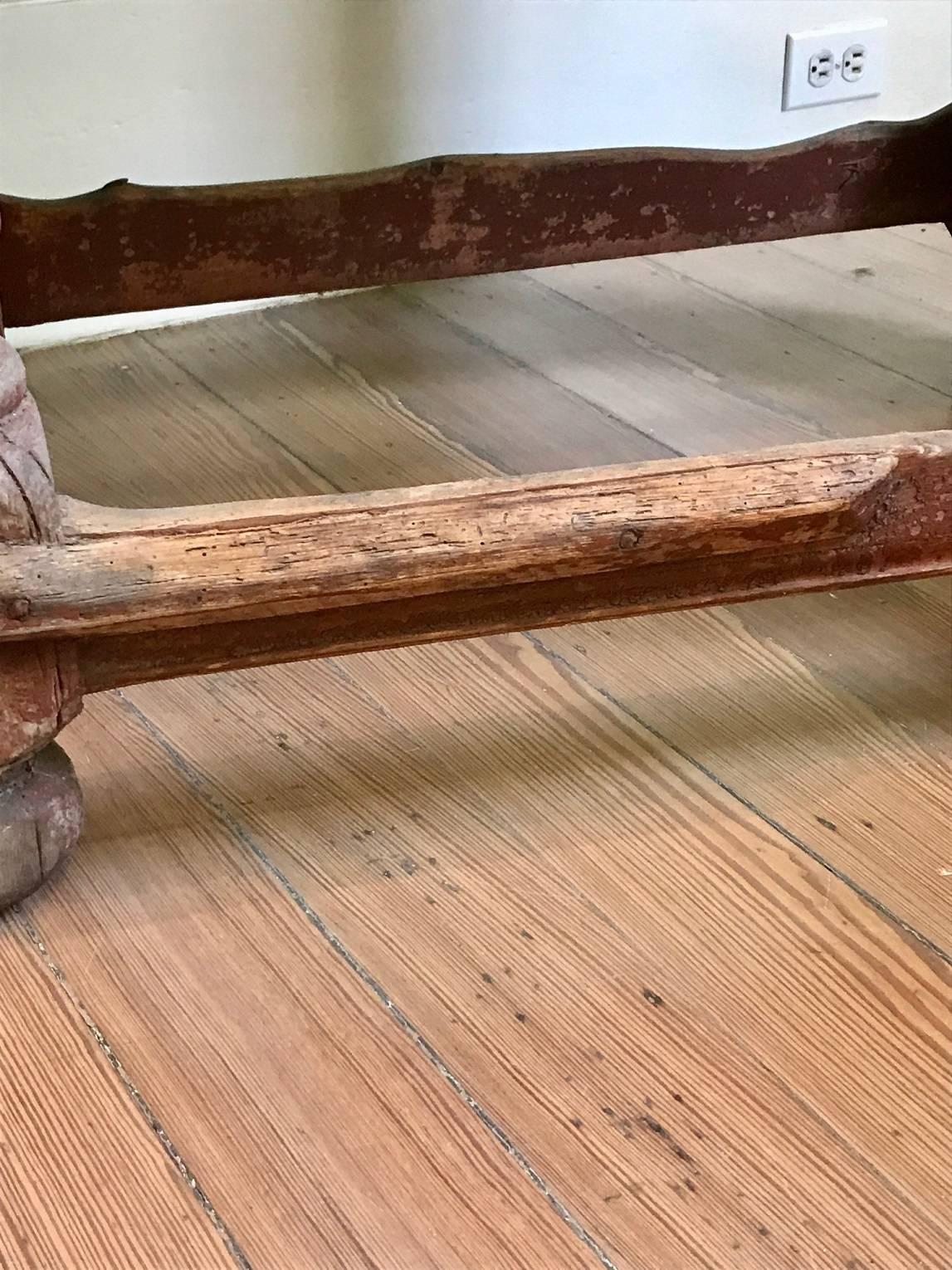 18th Century, Swedish Baroque Console Table In Good Condition For Sale In New Orleans, LA