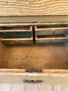 18th Century Swedish Faux-Bois Painted Desk