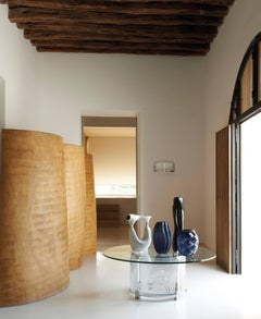 Lalique Jungle-Inspired Kora Crystal and Chrome Wall Sconce