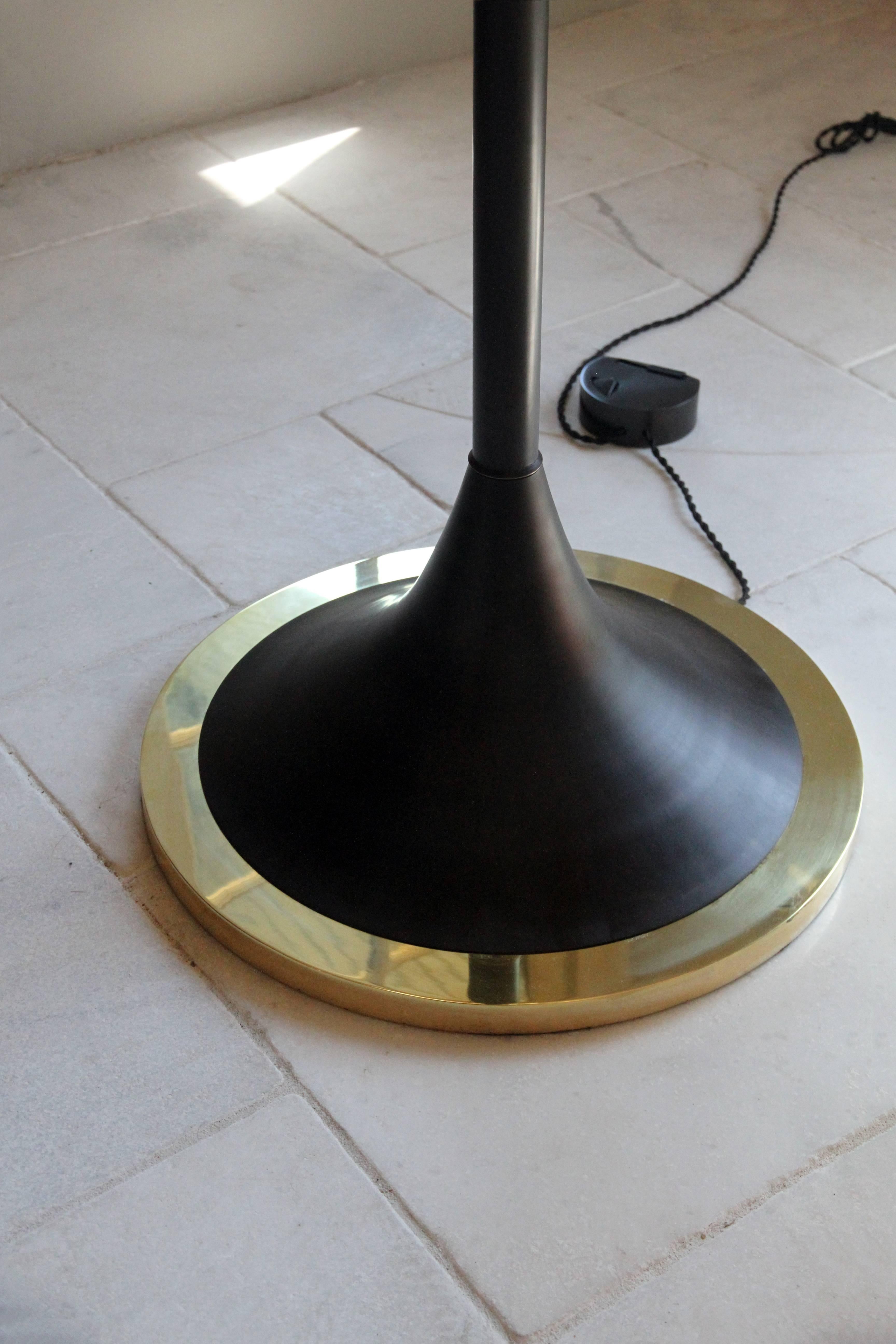 brass palm tree floor lamp