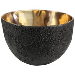 Crater Bowl in Bronze by Christopher Kreiling