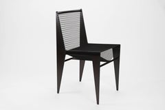 Set of 6 Icon Chairs in Steel and Rope by Christopher Kreiling