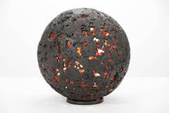 Hot Planet Table Lamp in Bronze by Christopher Kreiling