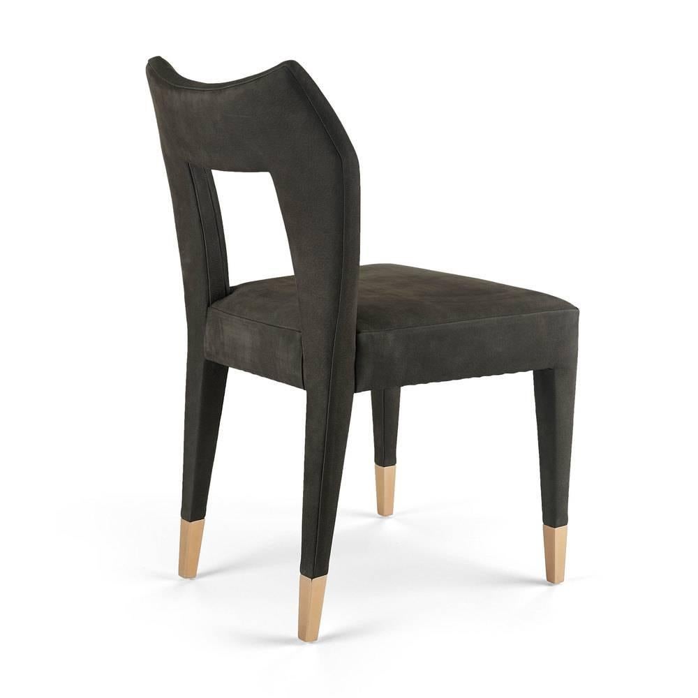 Little Black Dress ‘LBD’ Side Chair In New Condition For Sale In Los Angeles, CA