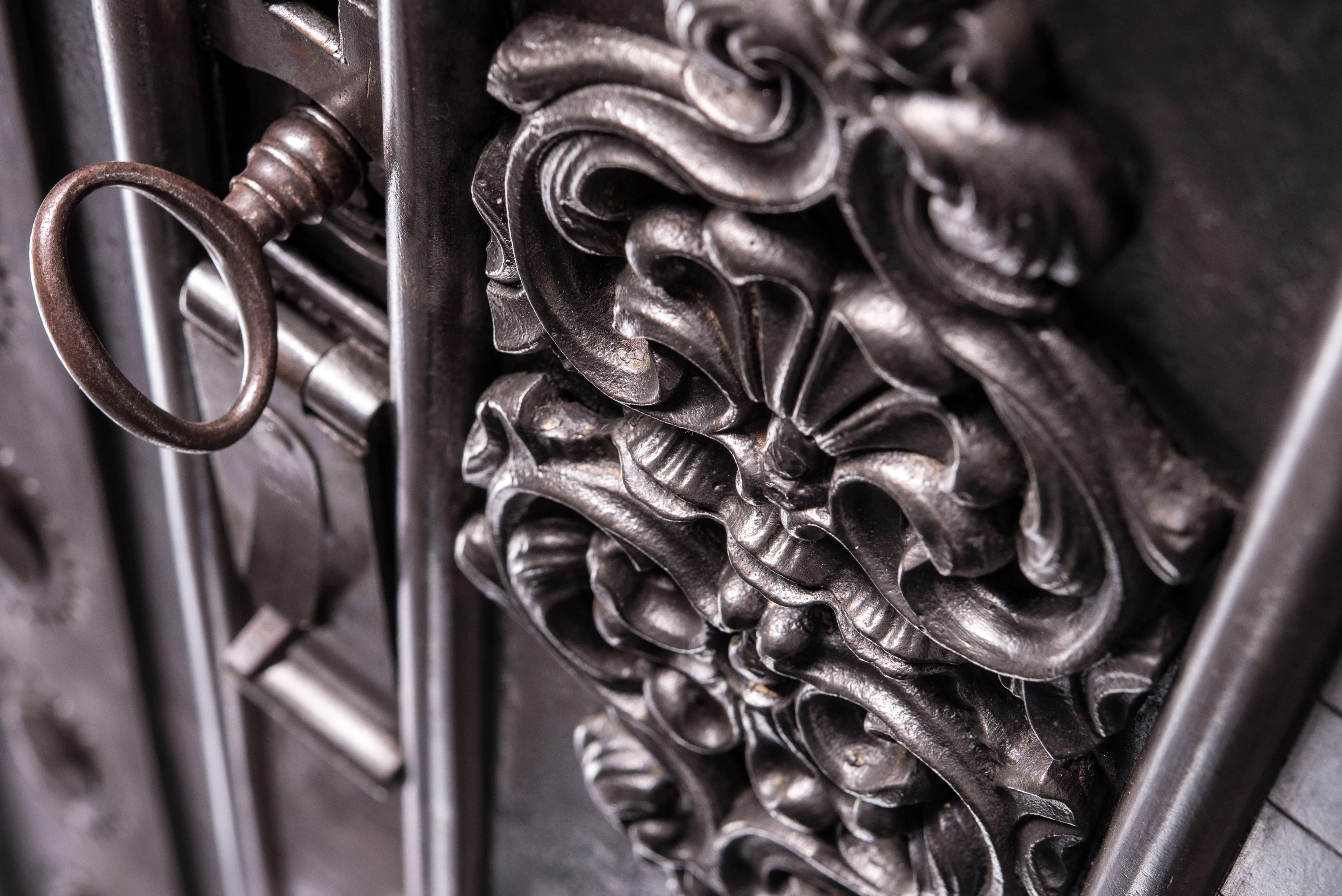 antique double door safe