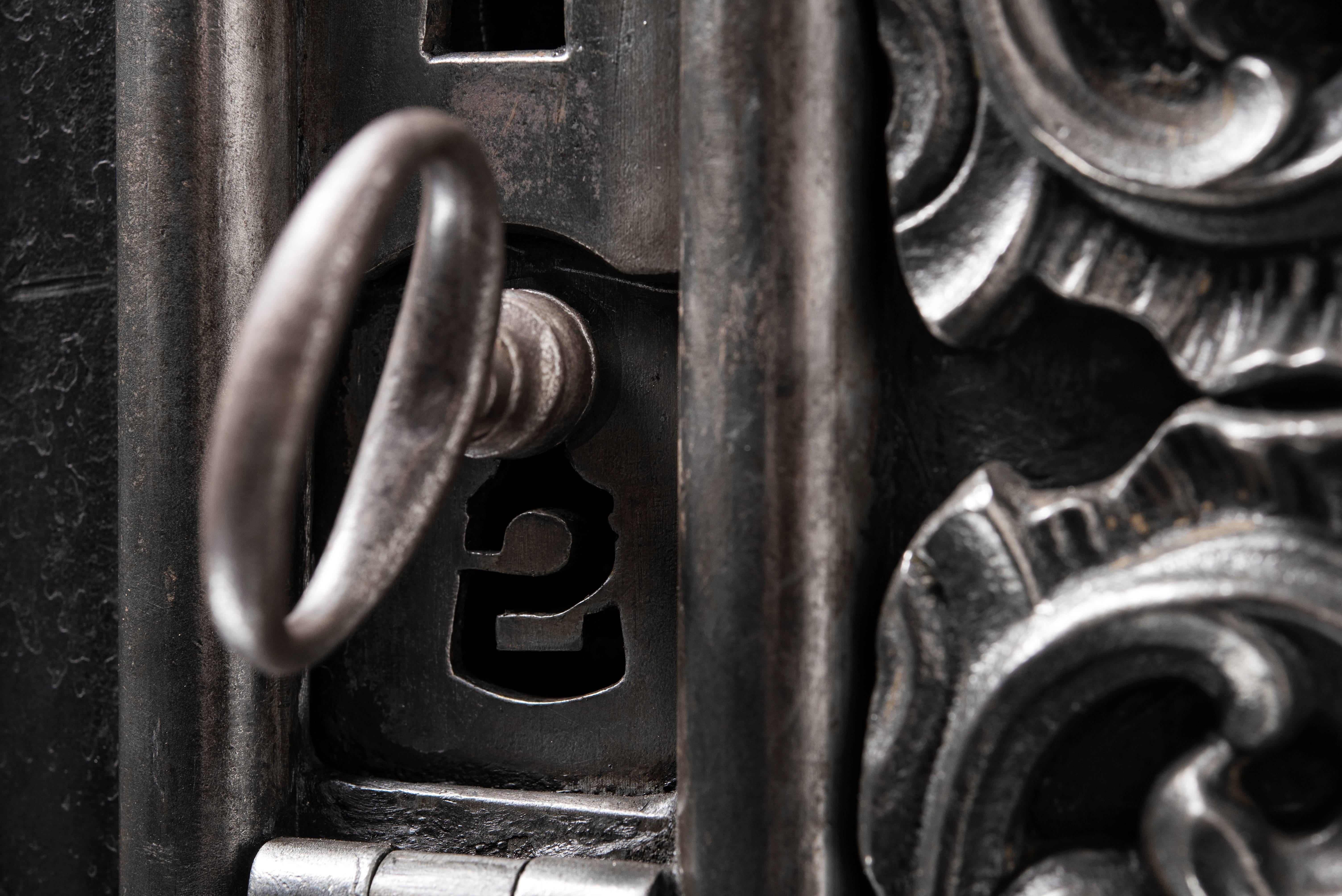antique safe door