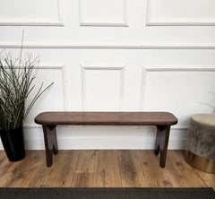 Tavolino da banco in legno antico italiano primitivo rustico minimalista