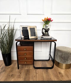 Rationalist Desk Table by Giuseppe Pagano for Bocconi University, Italy, 1940s