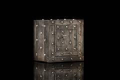 19th Century Antique Italian Hobnail Safe with Four Watch Winders