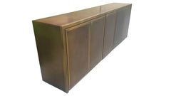 Belgo Chrom, Brass Bronze patinated Credenza