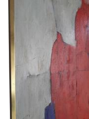 Impressive Oil on Canvas Painting Mid-Century Decorative