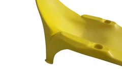 Yellow Lounge Pool Chair, Mid-Century Modern