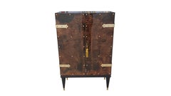 Mid-Century Modern, Goatskin Bar Cabinet by Aldo Tura