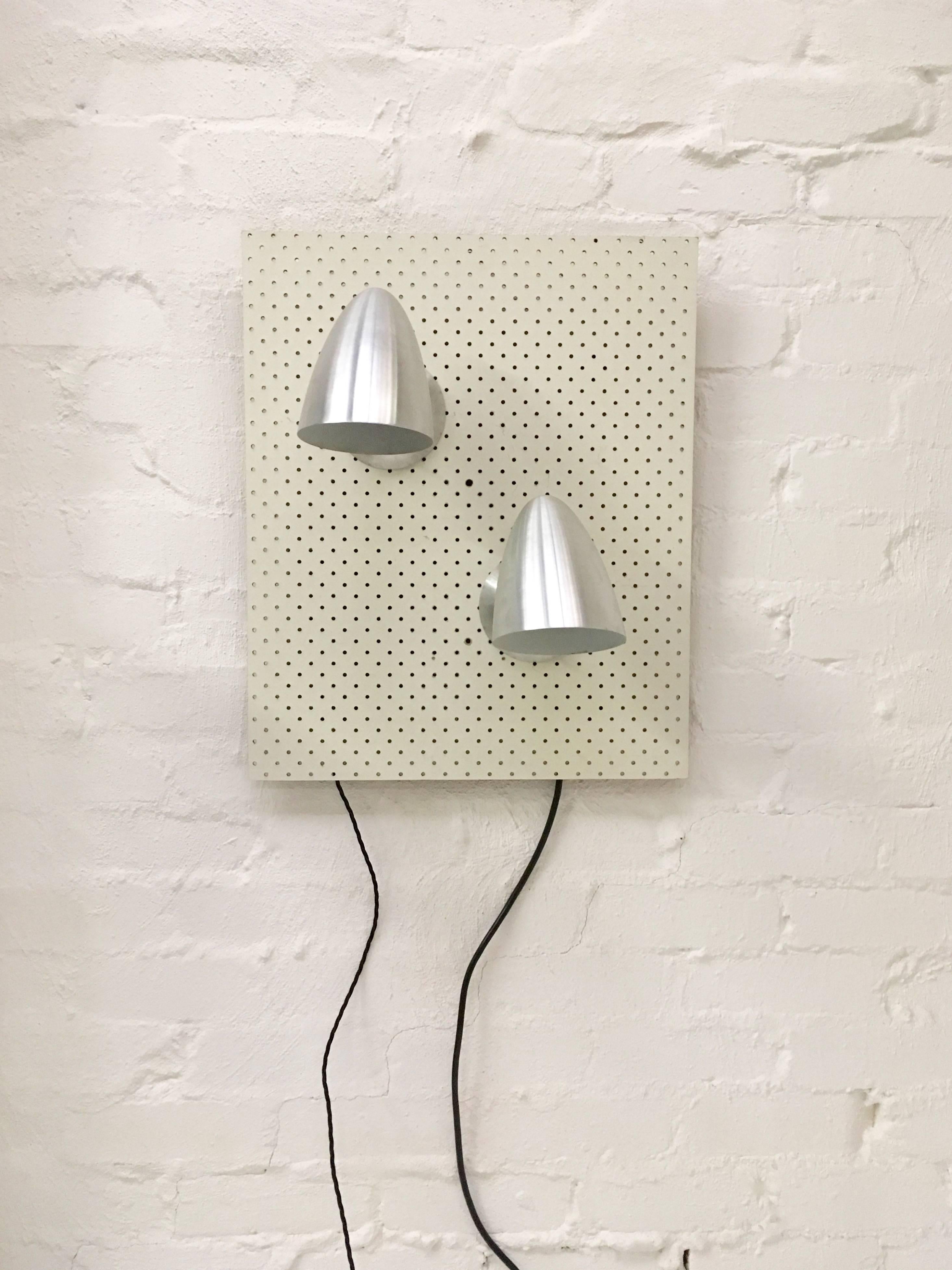 Spun Brown Evans and Co 'BECO' Wall Sconce Melbourne, 1950s