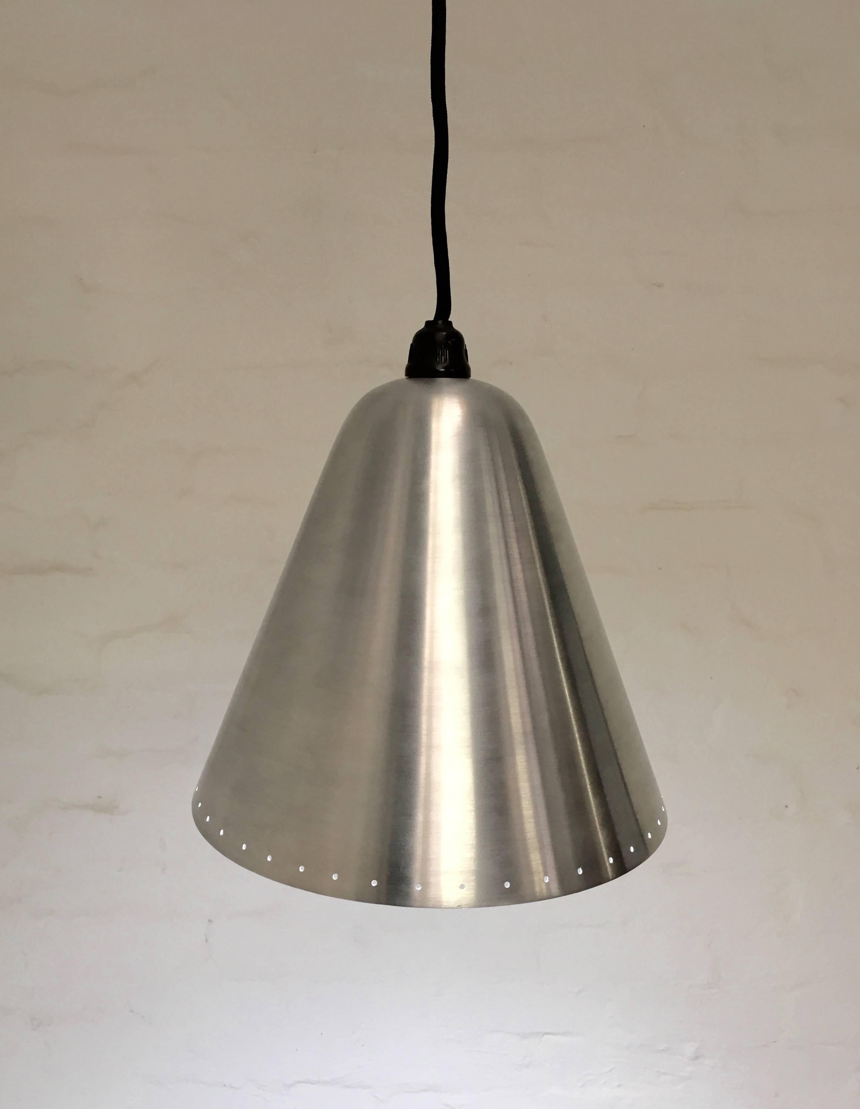 Spun Brown Evans and Co. 'BECO' Pull Down Pendant Light, Melbourne, 1950s