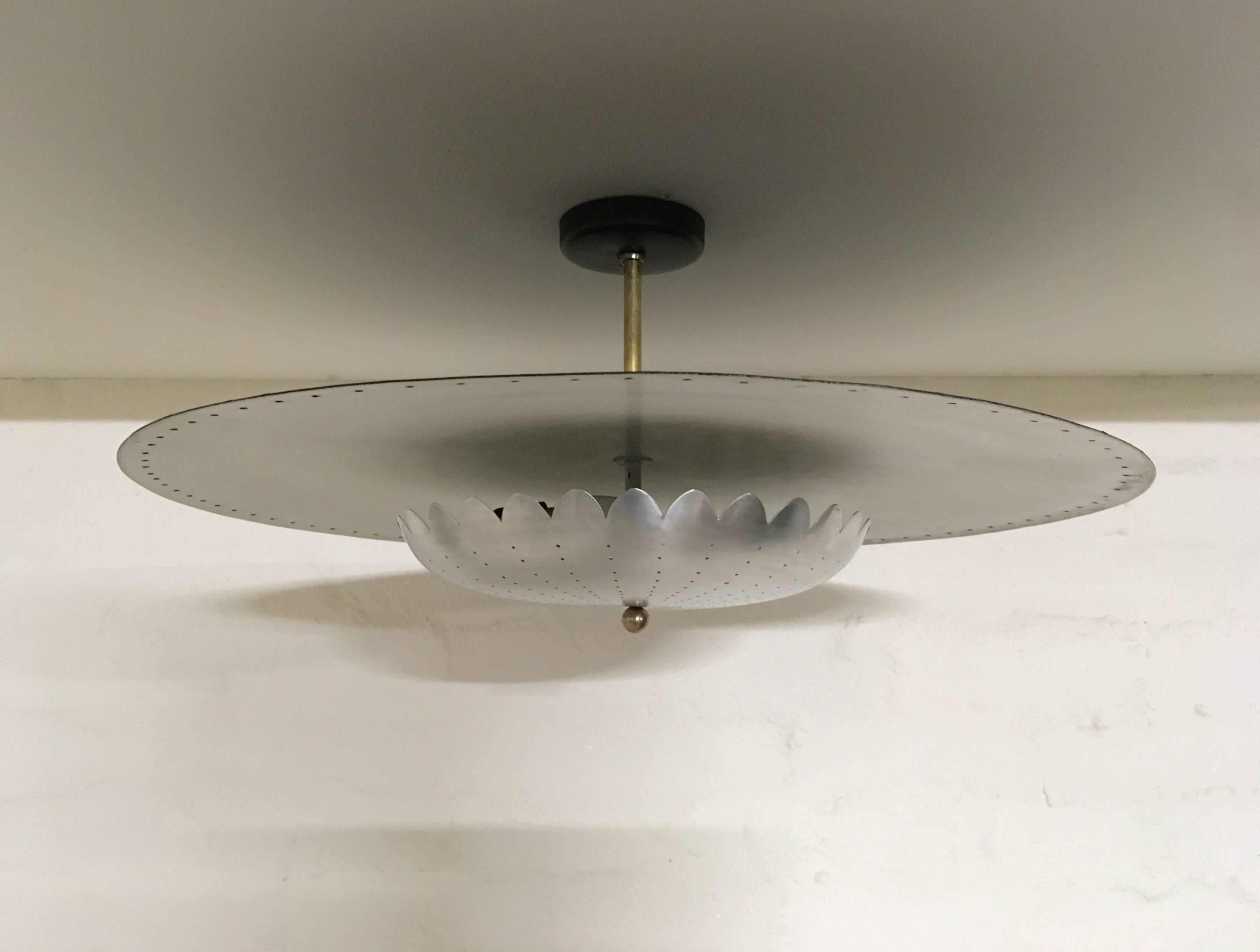 Australian Brown Evans and Co. 'BECO' Ceiling Mounted Reflector, Melbourne, 1950s